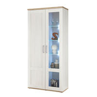Vitrine Romance Sibiu Lärche Nachbildung San-Remo Nachbildung B/H/T: ca. 93x202x46 cm Romance - (93,00/202,00/46,00cm)