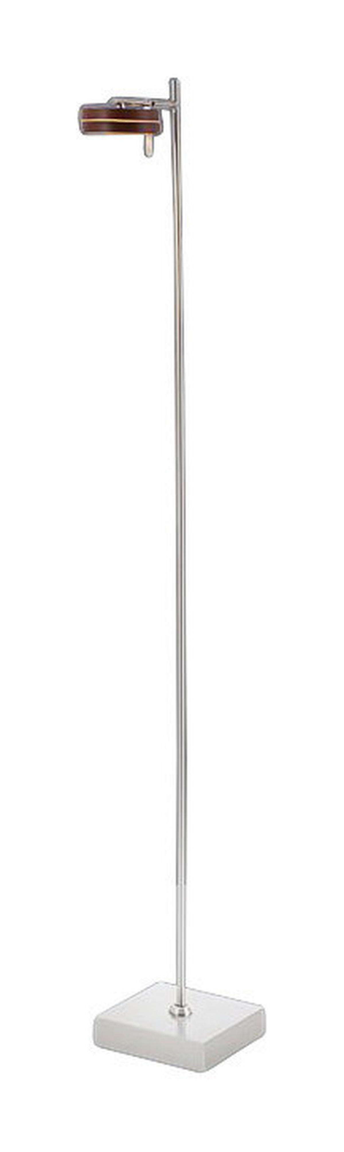 Näve Leuchten LED Stehleuchte NV2065014 braun Metall Holz B/H/T: ca. 24x129x15 cm 1 Brennstellen Triberg - braun (24,00/129,00/15,00cm) - Näve Leuchten