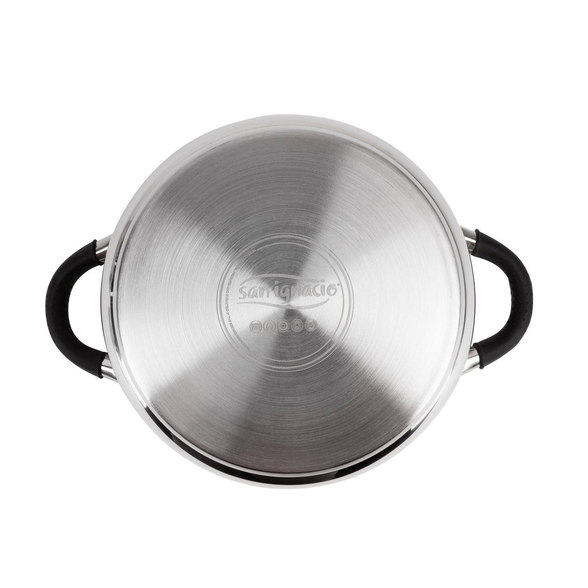 SAN IGNACIO Topfset BILMA silber Aluminium 5 tlg. BILMA - silber - SAN IGNACIO