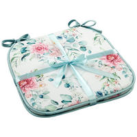 Stuhlkissen Stuhlkissen_2erPack Blumen - hellgrün (38,00/38,00cm) - POCOline