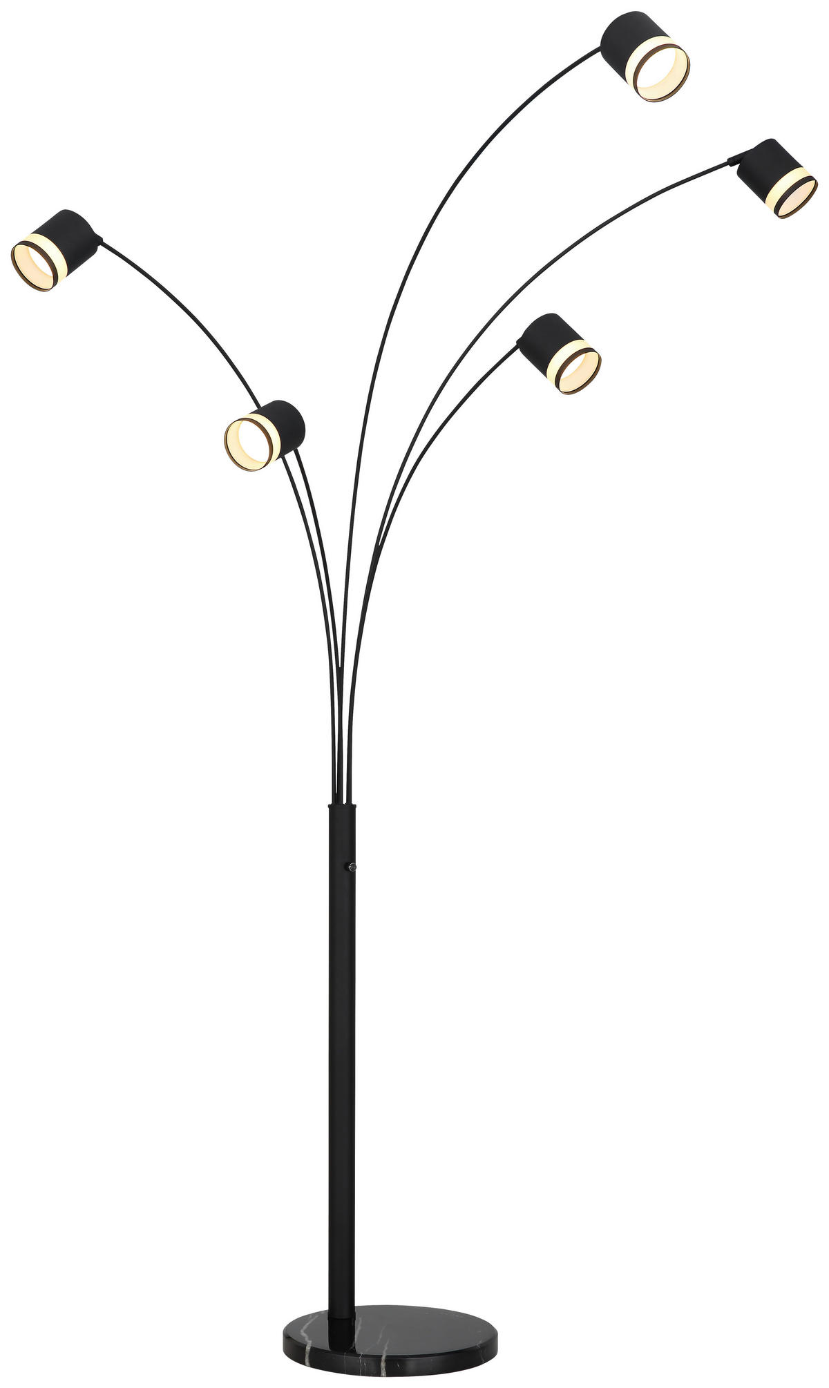 GLOBO Stehleuchte LUCERO - mattschwarz (110,00/70,00/195,00cm) - GLOBO