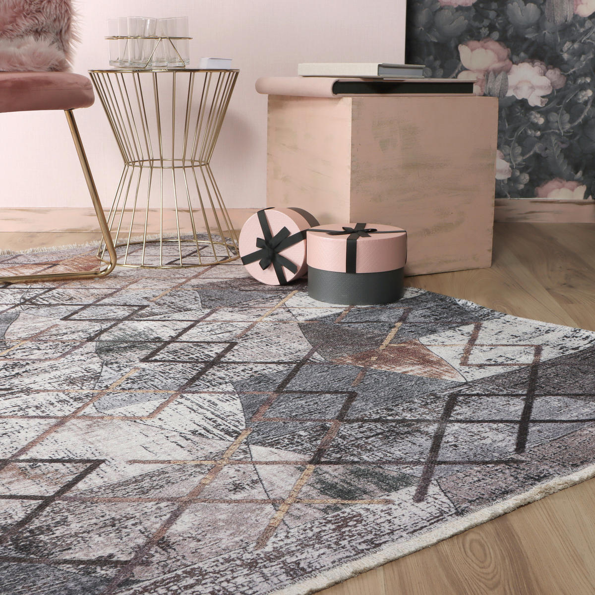 Obsession Teppich My Valencia mehrfarbig B/L: ca. 150x230 cm My Valencia - mehrfarbig (150,00/230,00cm) - Obsession