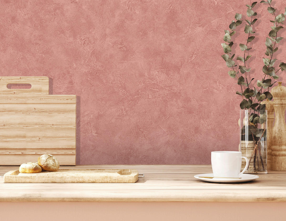 UGEPA Vinyltapete Struktur terracotta B/L: ca. 53x1005 cm Vinyltapete_L48725 - terracotta (53,00/1005,00cm) - UGEPA