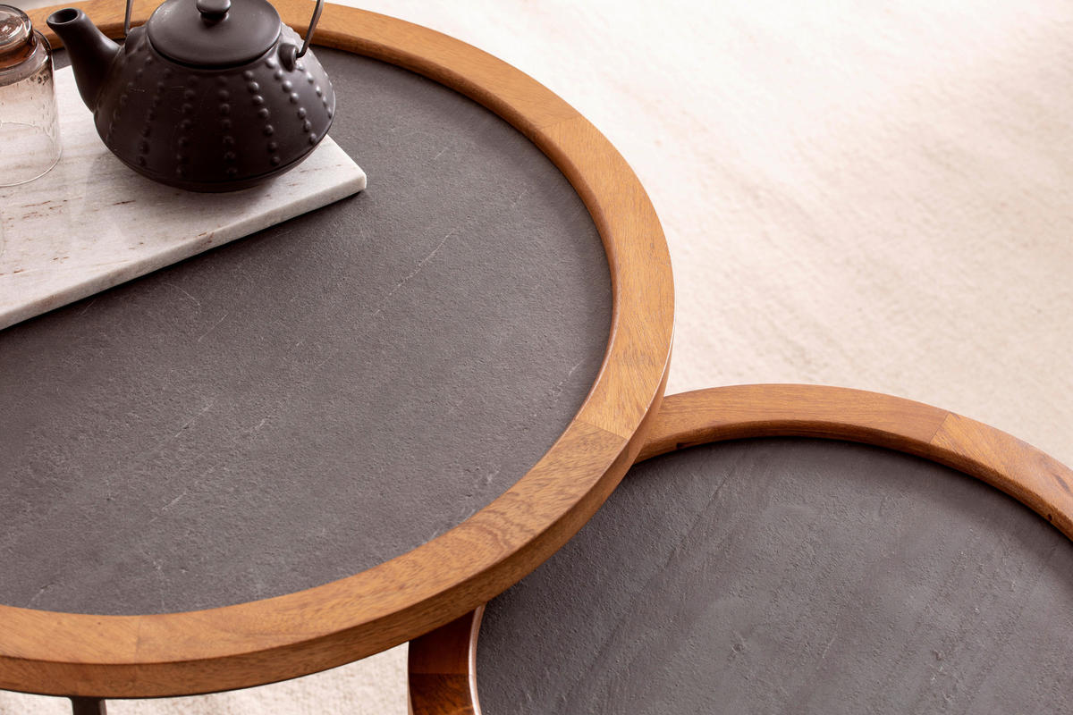 Couchtisch  B/H/T: ca. 60x46x60 cm Couchtisch - (60,00/46,00/60,00cm) - Wohnling