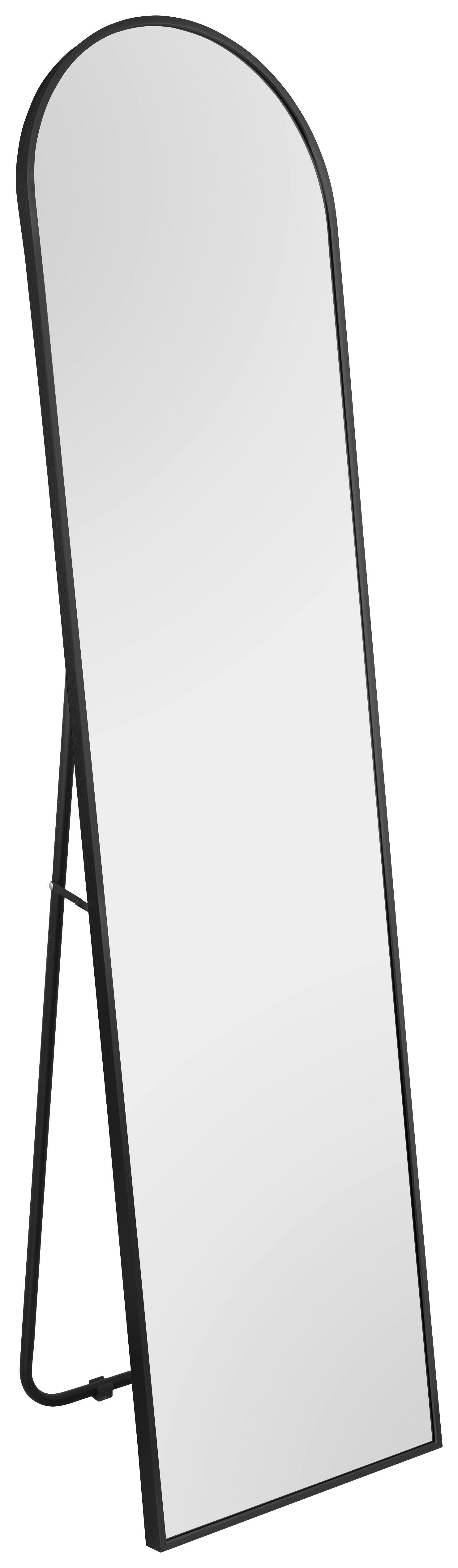 Standspiegel Britt schwarz Metall B/H/T: ca. 40x160x3 cm Britt - schwarz (40,00/160,00/3,00cm)