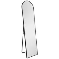 Standspiegel Britt schwarz Metall B/H/T: ca. 40x160x3 cm Britt - schwarz (40,00/160,00/3,00cm)