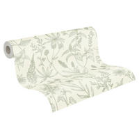 A.S.Creation Vliestapete weiß B/H/D: ca. 53x1005x9,3 cm Vliestapete - weiß (9,30/1005,00cm) - A.S.Creation