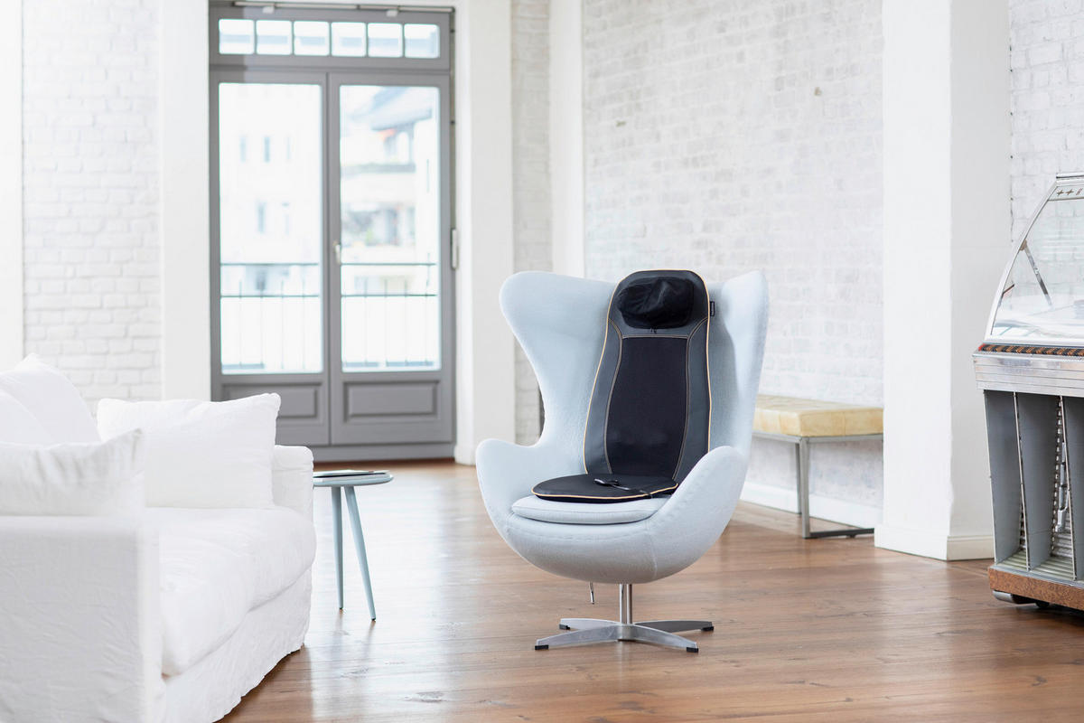 medisana Massagesitzauflage 88930 schwarz anthrazit Stoff Kunststoff B/H/L: ca. 40x9x118 cm ca. 48 W Massagesitzauflage 88930 - schwarz/anthrazit (118,00/40,00/9,00cm) - medisana