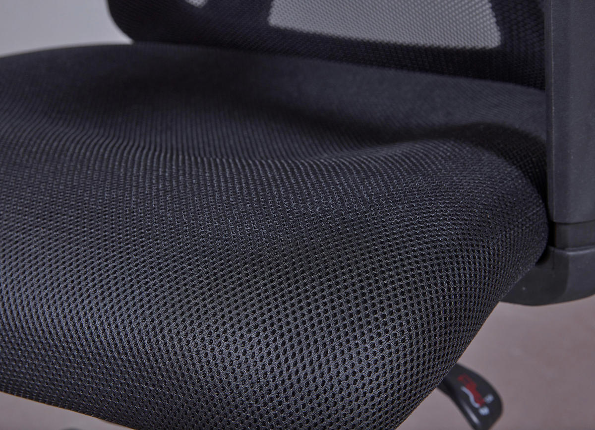 Drehstuhl XL Administrator schwarz Textil XL Administrator - schwarz (61,00/88,00/125,00cm) - Inter Link