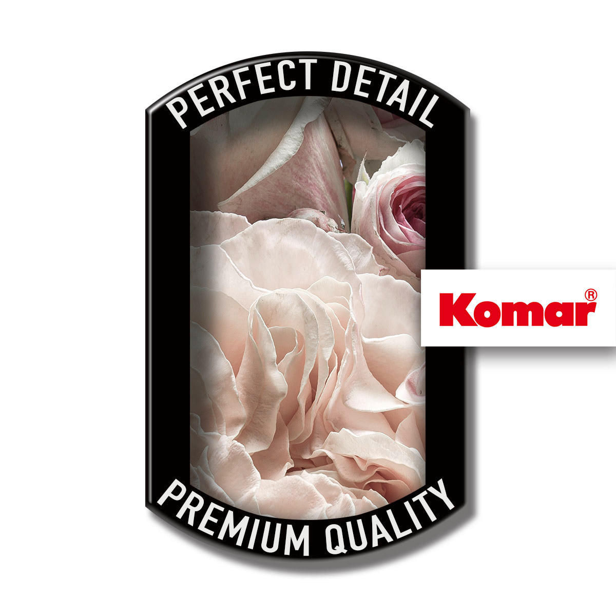 Komar Fototapete Englische Rosen B/L: ca. 100x280 cm Englische Rosen - (100,00/280,00cm) - Komar