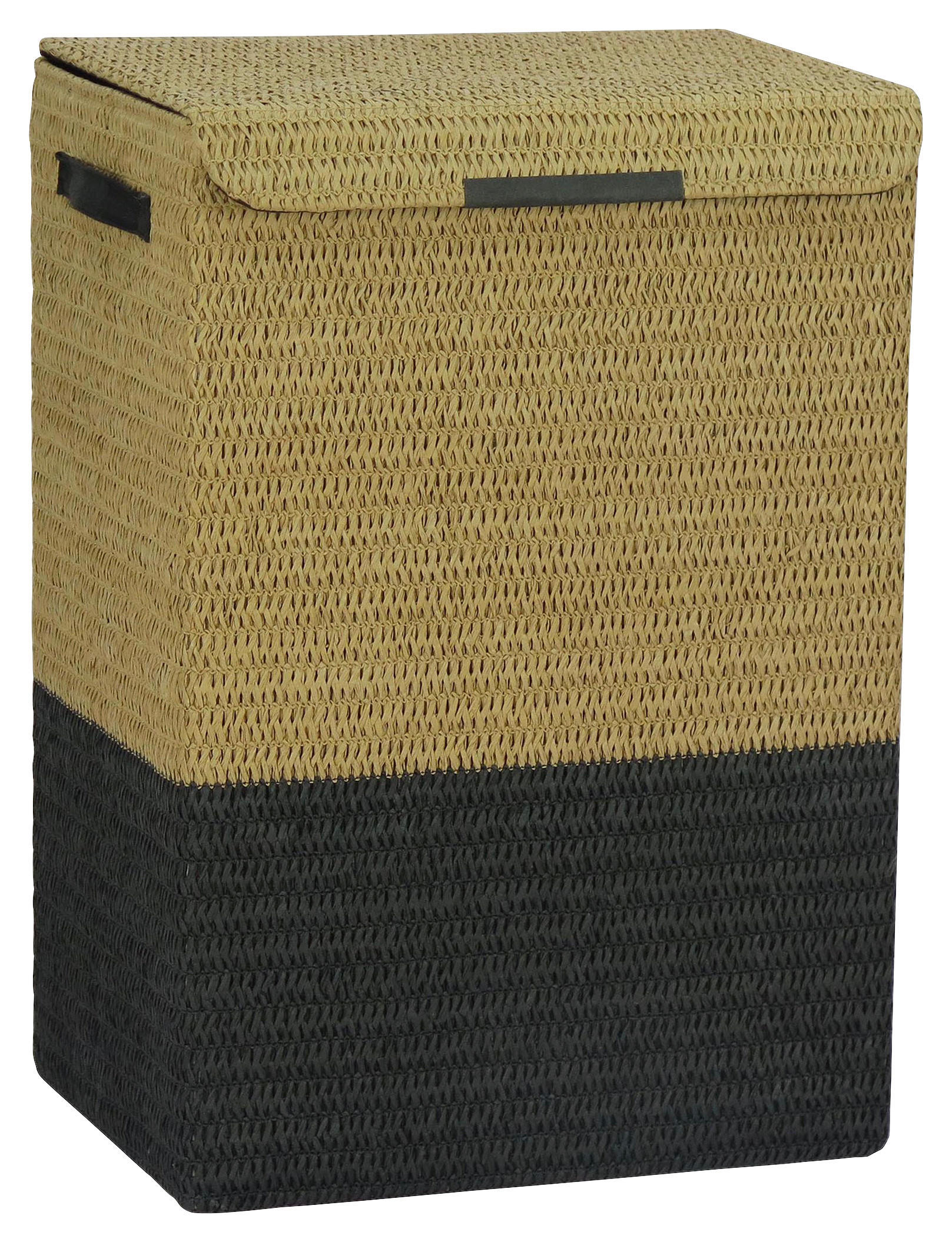 POCOline Wäschekorb khaki Papier B/H/L: ca. 41x58x31 cm Wäschekorb_Luna - natur/khaki (31,00/41,00/58,00cm) - POCOline