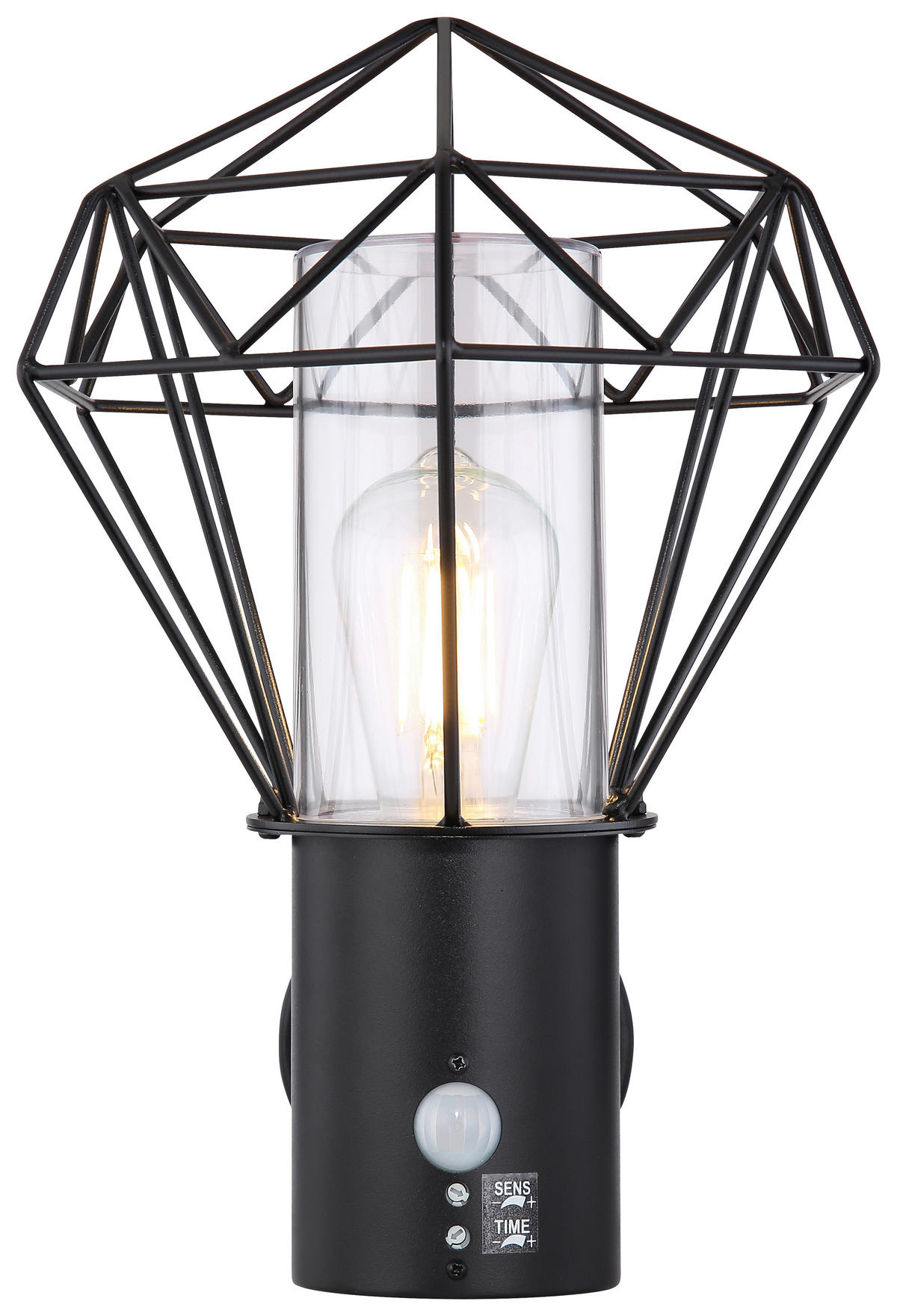 Außenleuchte HORACE VC913842 schwarz schwarz B/H: ca. 22,5x34 cm HORACHE - schwarz (22,50/34,00cm) - GLOBO