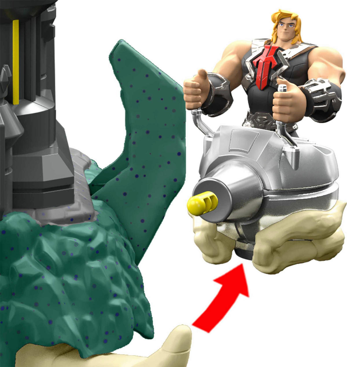 Master of the Universe Animated Castle Grayskull He-Man_Grayskull-Spielset - Master of the Universe