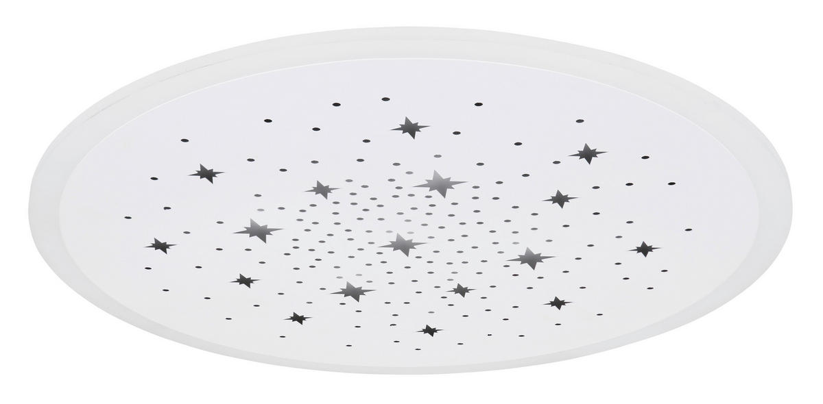 GLOBO Deckenleuchte MURPHY 48120D1 weiß Kunststoff Metall H/D: ca. 5x38 cm MURPHY - weiß (38,00/5,00cm) - GLOBO