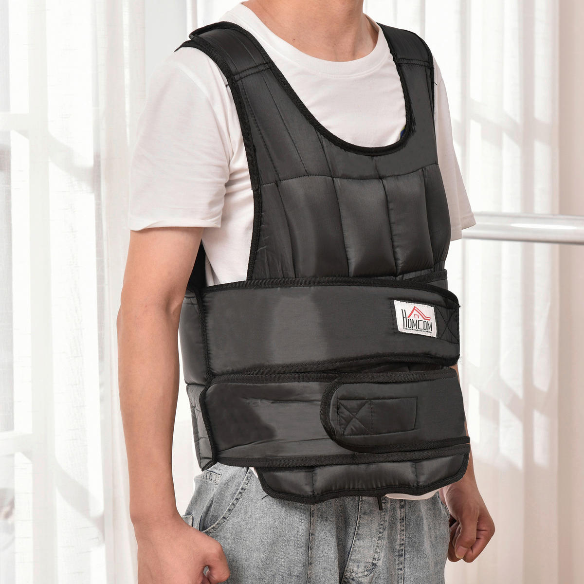 HOMCOM Trainingsweste Trainingsweste - (60,00/50,00/17,00cm) - HOMCOM
