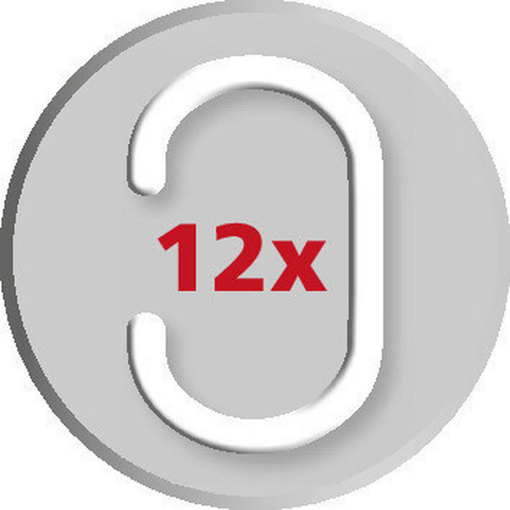 Thumbnail - Duschvorhang grau Kunststoff B/L: ca. 180x200 cm