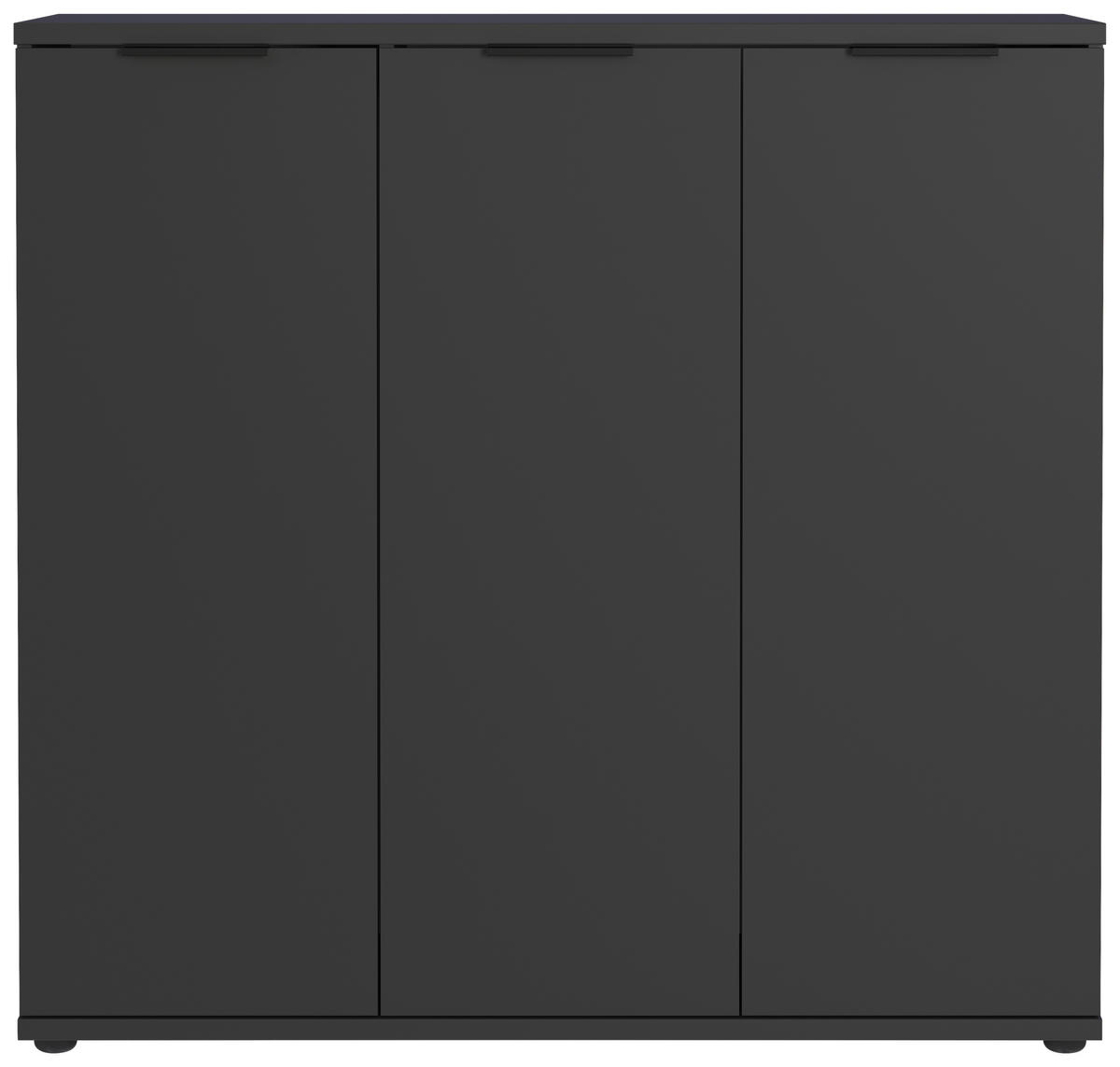 Garderobe 7878-547 Graphit Optik B/H/T: ca. 113x200x37 cm 7878-547 - Graphit (113,00/200,00/37,00cm) - Germania