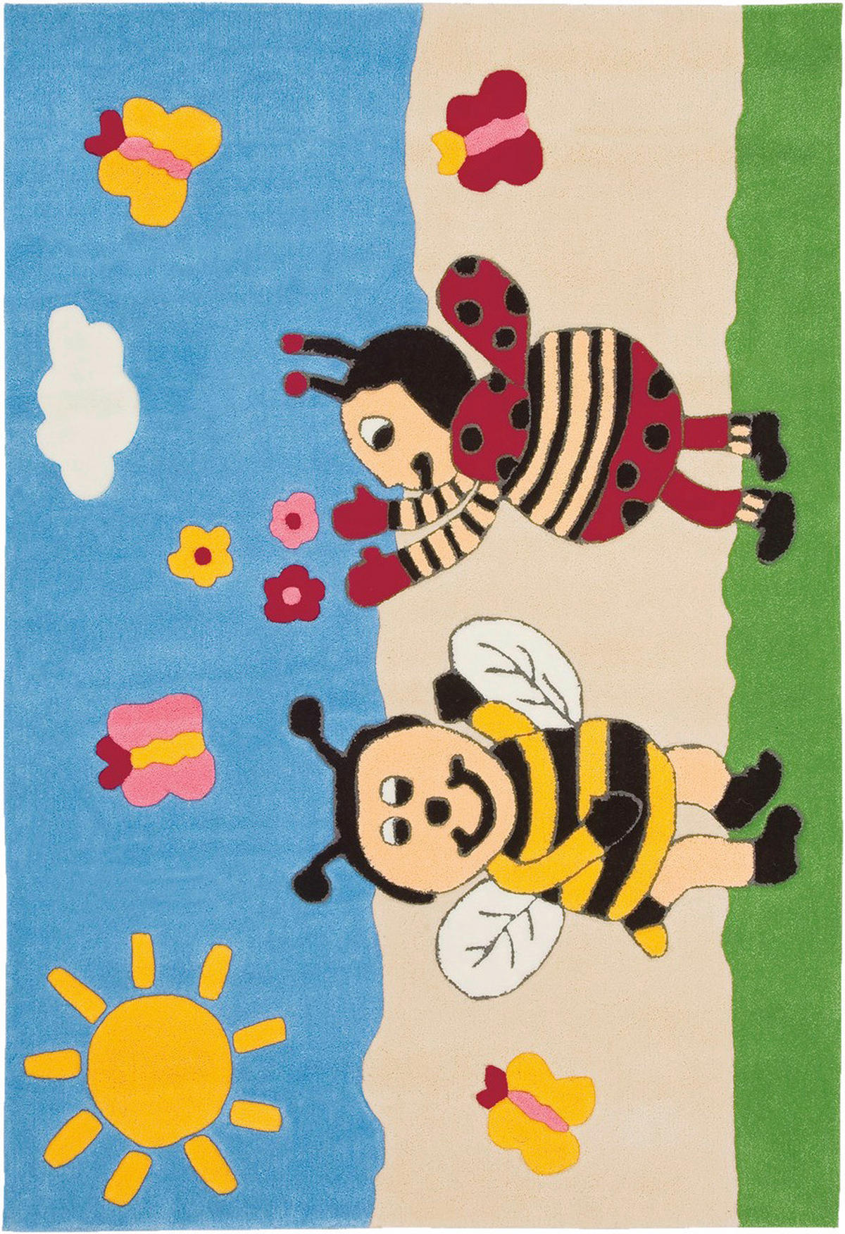 Arte Espina Kurzflorteppich Joy 4091 mehrfarbig B/L: ca. 110x160 cm Joy 4091 - mehrfarbig (110,00/160,00cm) - Arte Espina