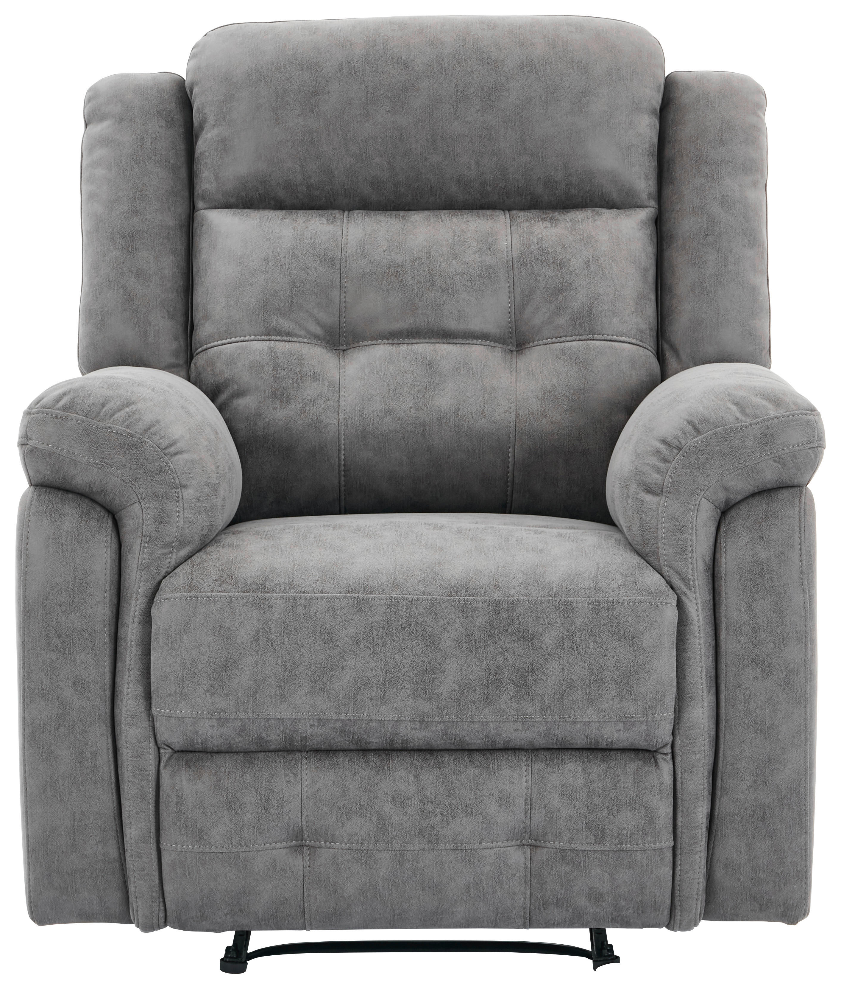 Sessel Philip grau Microfaser B/H/T: ca. 94x103x95 cm Philip - schwarz/grau (94,00/103,00/95,00cm)
