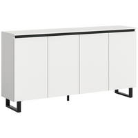 Sideboard Tomasa weiß schwarz B/H/T: ca. 160x84x36 cm Tomasa - weiß/schwarz (160,00/84,00/36,00cm) - xonox.home