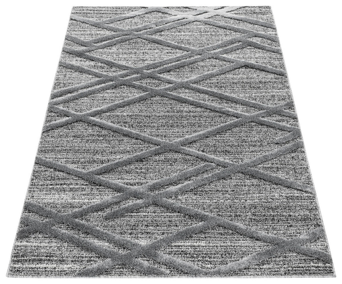 Ayyildiz Teppich PISA grau B/L: ca. 200x290 cm PISA - grau (200,00/290,00cm) - Ayyildiz