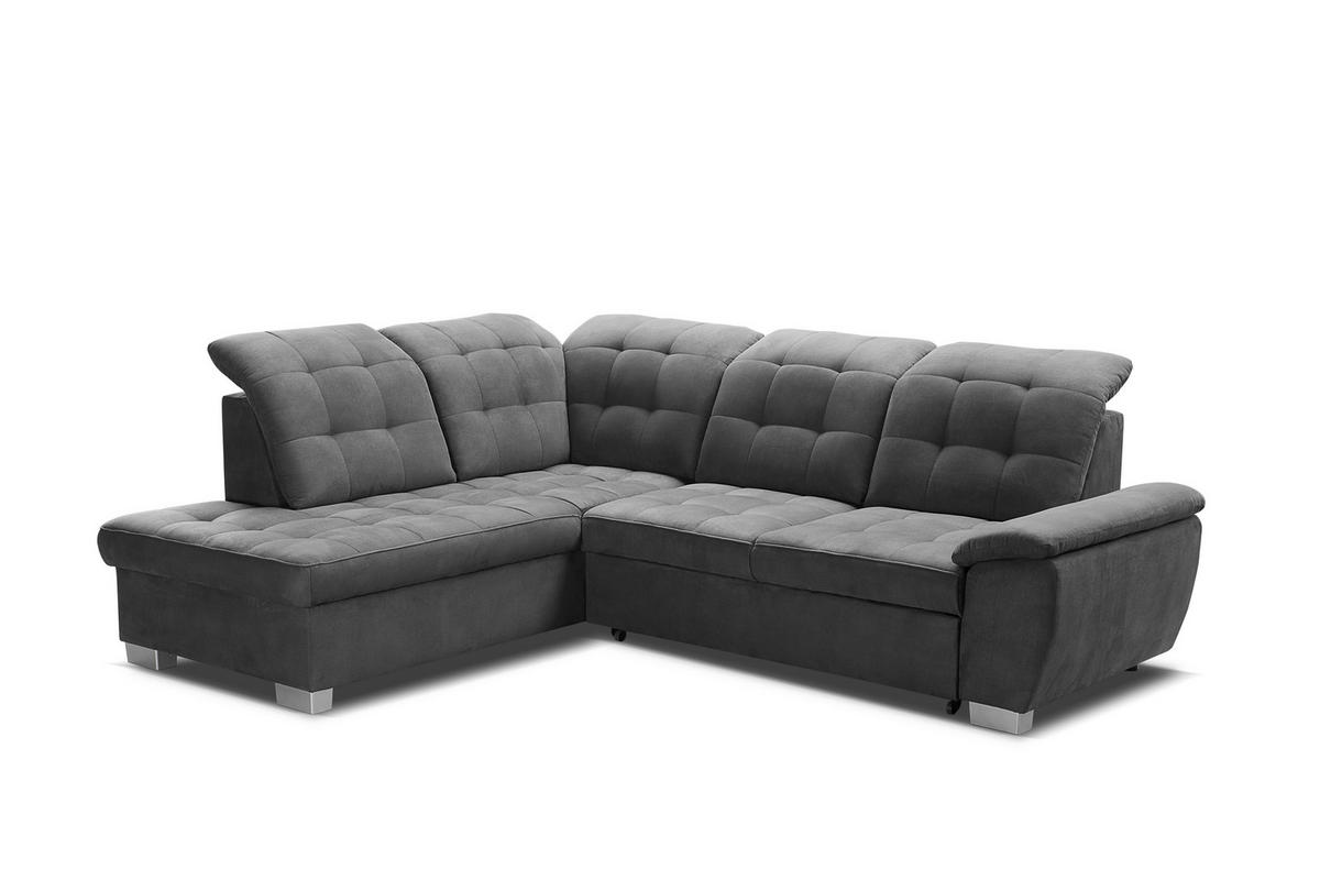 Funktionsecke Bonny dunkelgrau Microfaser Bonny - dunkelgrau/silber