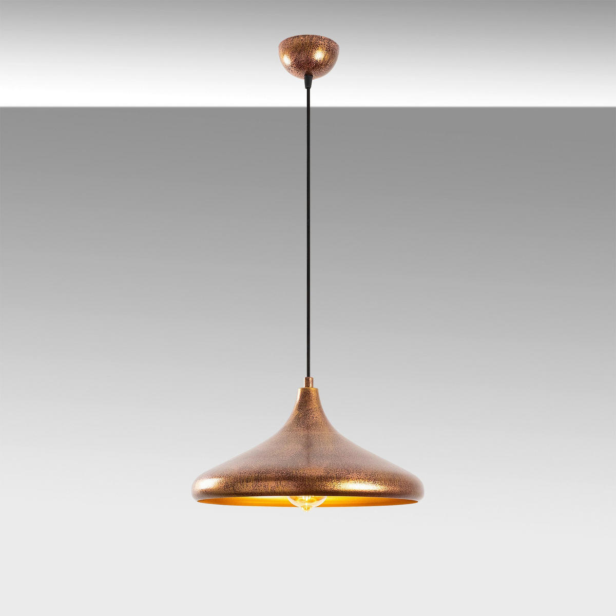 Opviq Pendelleuchte Barek multicolor Metall B/H/T/L/D: ca. 34x119x34x34x34 cm E27 1 Brennstellen Barek - multicolor (34,00/34,00/119,00cm) - Opviq