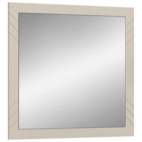 Wandspiegel NOTES sandbeige sandbeige matt Melamin B/H/T: ca. 80x80x2 cm NOTES - sandbeige (80,00/80,00/2,00cm) - xonox.home
