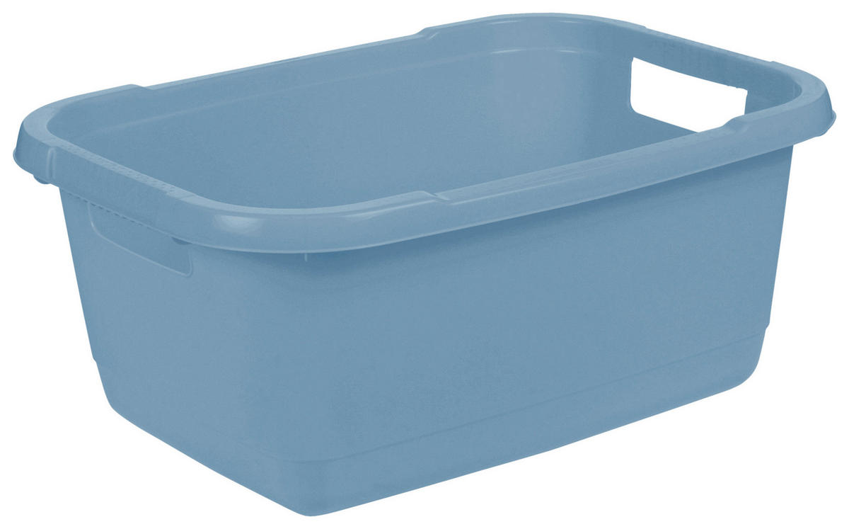 keeeper Wanne blau B/H/L: ca. 40x23x55 cm Wanne_Aenna_Nordic_Blue - blau (55,00/40,00/23,00cm) - keeeper
