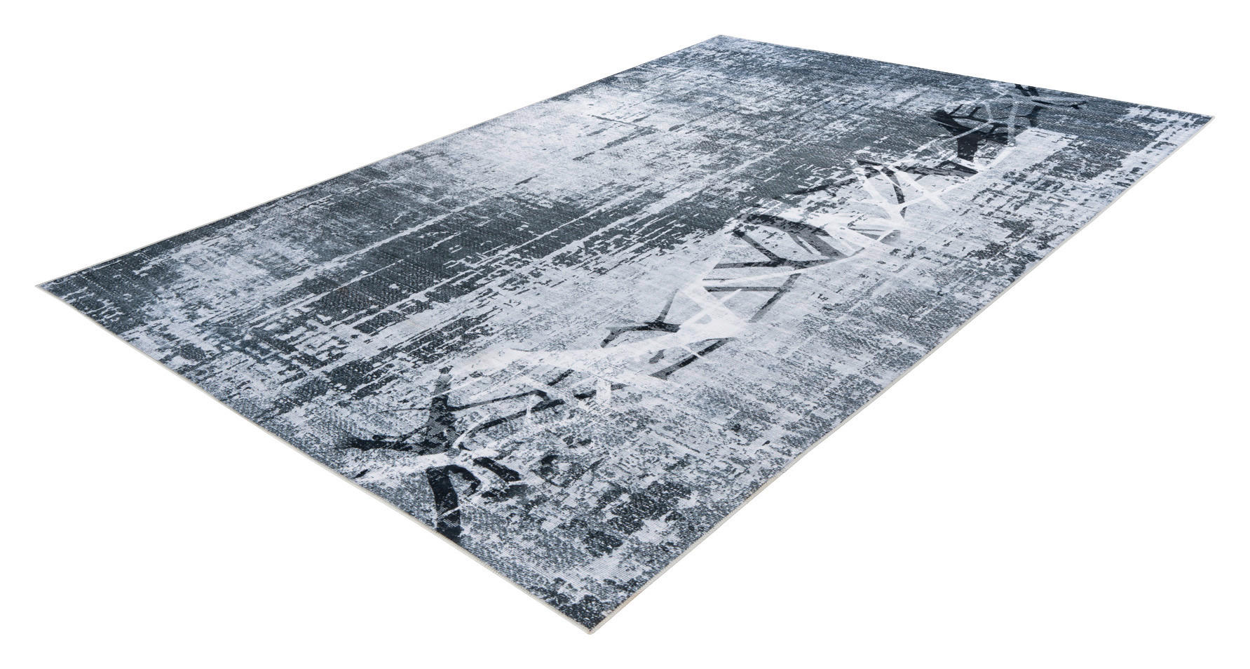 Obsession Teppich My Tranquil grau B/H/T/L/D: ca. 160x0,6x0x230x0 cm My Tranquil - grau (230,00/160,00/0,60cm) - Obsession