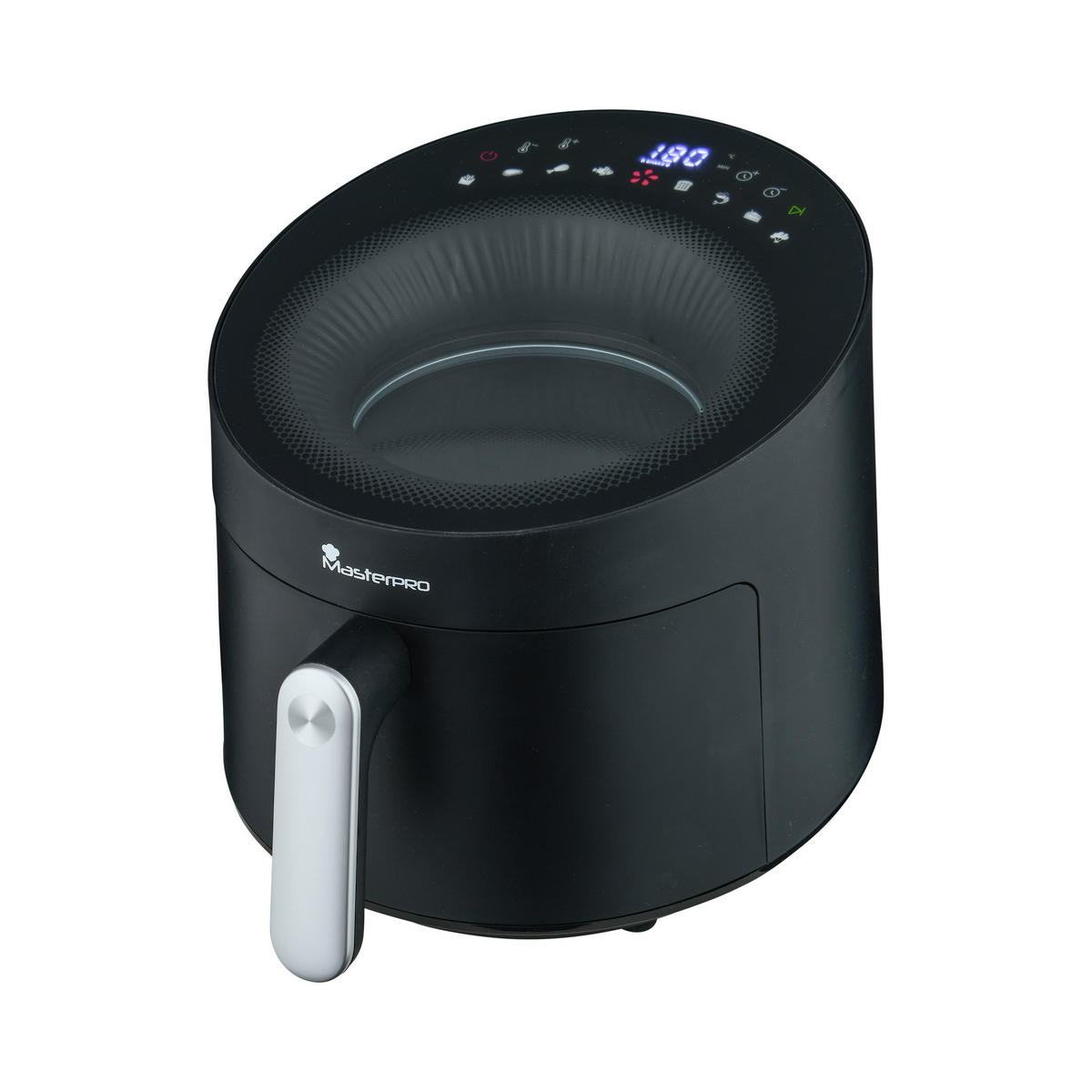 MASTERPRO Heißluftfritteuse ROCKET CYCLONE 500 - schwarz - MASTERPRO