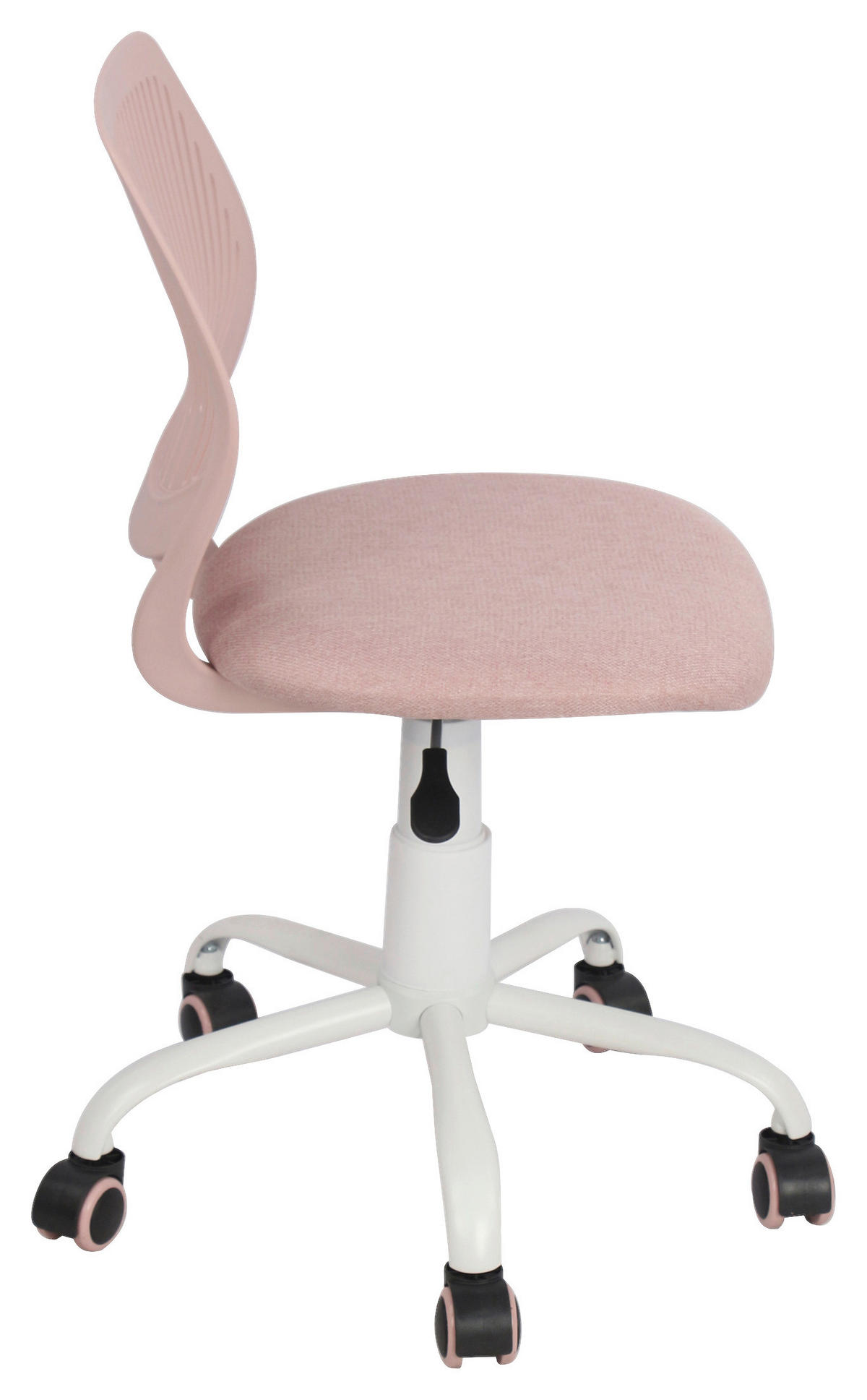 Drehstuhl Melina pink Melina - pink/weiß (49,50/75,00/49,50cm)