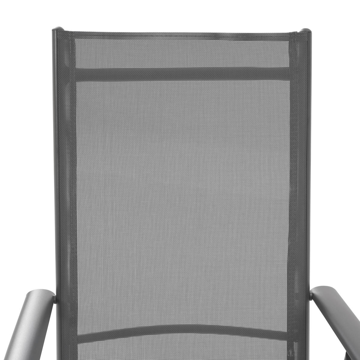 POCOline Gartensitzgruppe Patioset_5tlg. - schwarz/anthrazit - POCOline