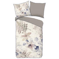 Baumwoll Bettwäsche Fivien Satin Fivien - sand (135,00/200,00cm) - Descanso