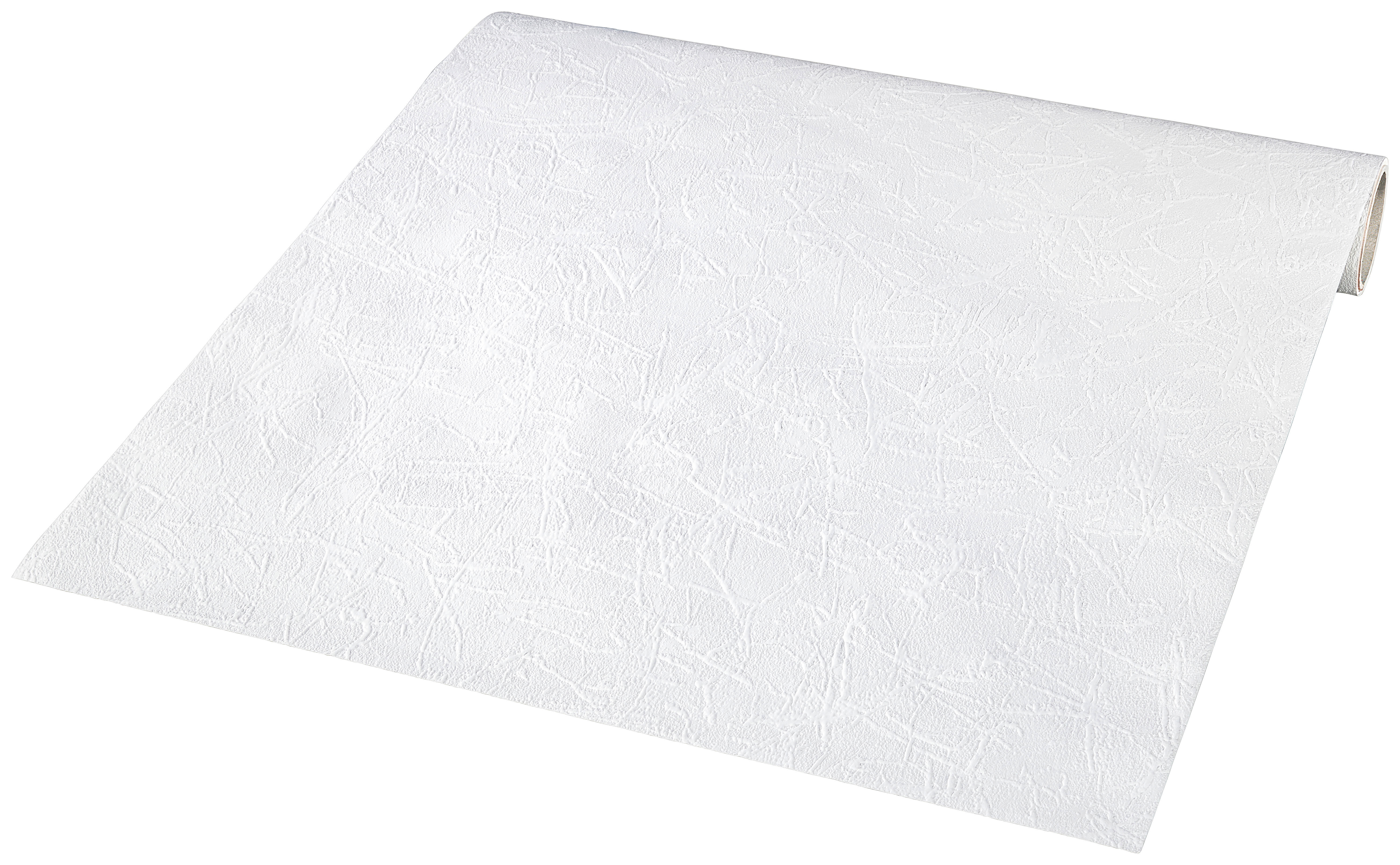 Papiertapete Struktur weiß B/L: ca. 53x1005 cm Papiertapete_126933 - weiß (53,00/1005,00cm)