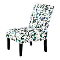 Stuhl Indira 100 grün weiß Microfaser Microfaser B/H/T: ca. 55x92x77 cm Indira 100 - weiß/schwarz (55,00/92,00/77,00cm) - 360 Living