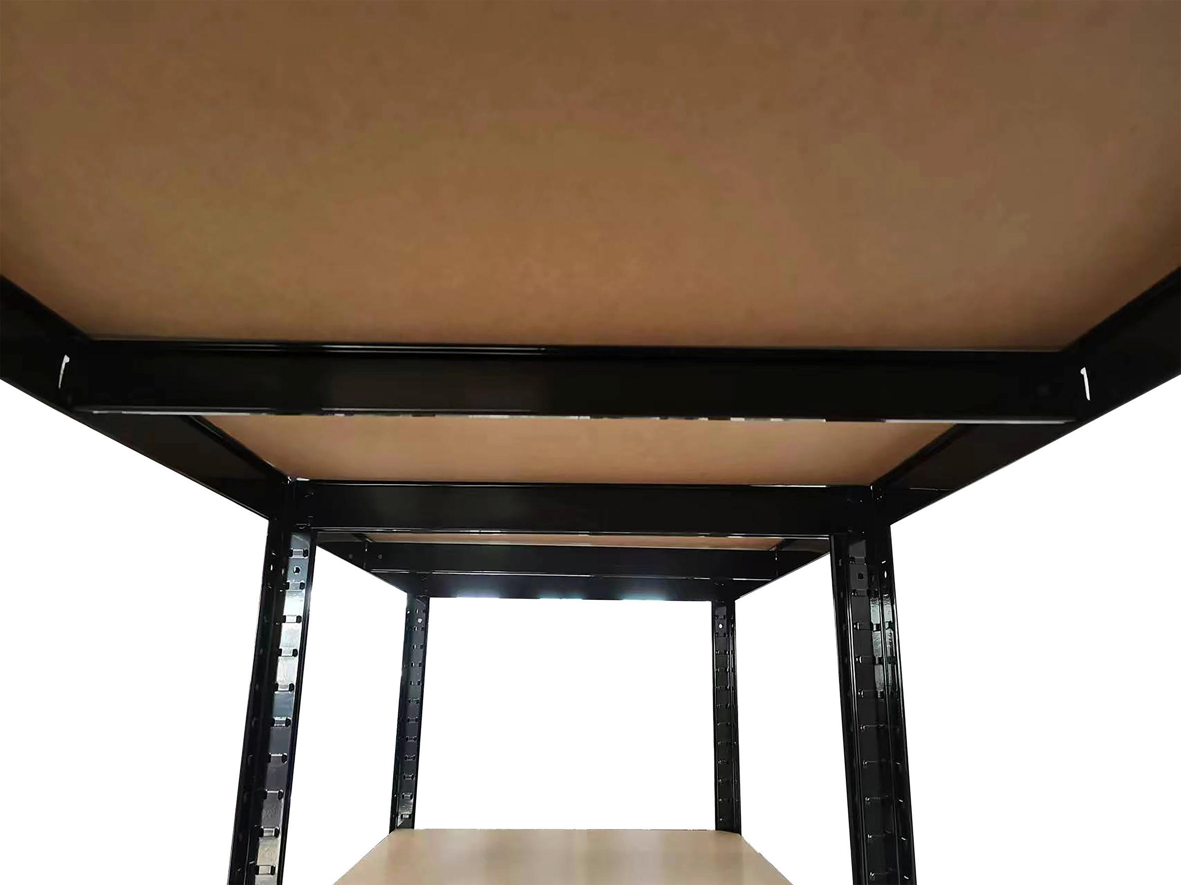 Schwerlaststeckregal schwarz B/H/T: ca. 160x160x60 cm Schwerlaststeckregal 160x160x60cm S - schwarz (160,00/160,00/60,00cm)