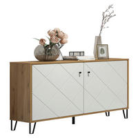 Kommode Touch Eiche Artisan Nachbildung weiß matt B/H/T: ca. 123x76x40 cm Touch - Eiche/weiß (123,00/76,00/40,00cm)