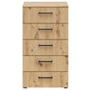 Kommode Multi-Stauraum Typ 14 Eiche Artisan Nachbildung B/H/T: ca. 45x83x40 cm Multi-Stauraum Typ 14 - Eiche (45,00/83,00/40,00cm)