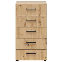 Kommode Multi-Stauraum Typ 14 Eiche Artisan Nachbildung B/H/T: ca. 45x83x40 cm Multi-Stauraum Typ 14 - Eiche (45,00/83,00/40,00cm)