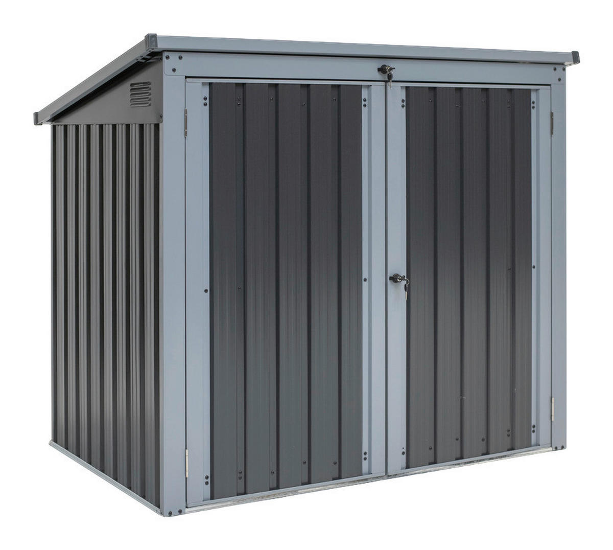 Westmann Mülltonnenbox 5x3 anthrazit B/H/T: ca. 158x134x101 cm 5x3 - anthrazit (158,00/134,00/101,00cm) - Westmann