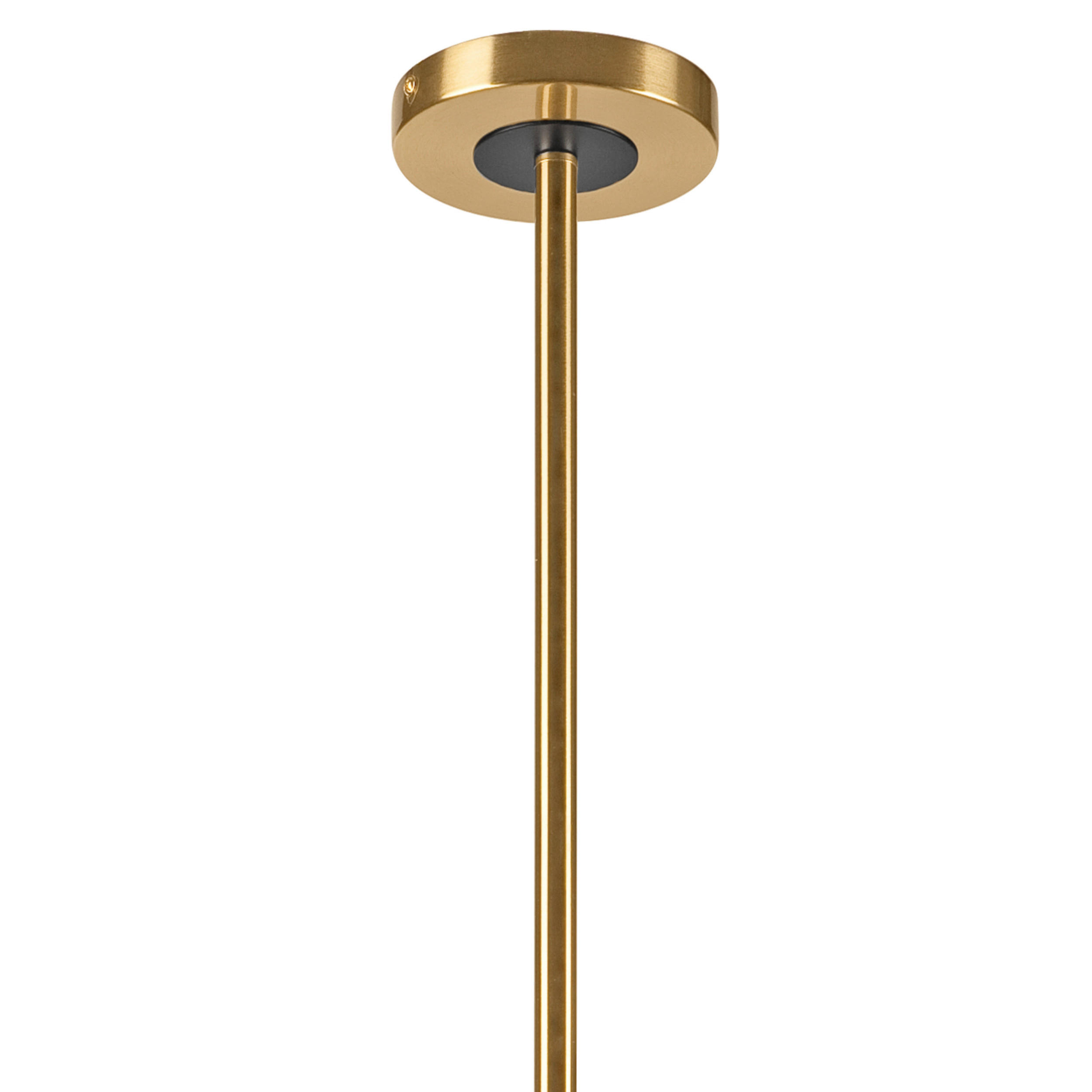Lamkur Pendelleuchte Pendelleuchte_8flg. - gold/schwarz (68,00/76,00cm) - Lamkur