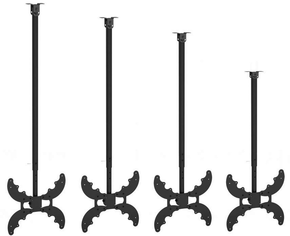 VCM Deckenhalterung Deckenhalterung schwarz Deckenhalterung B-DX 400 - schwarz - VCM