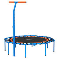 SPORTNOW Fitness Trampolin blau B/H/L: ca. 120x126x128 cm Fitness_Trampolin - blau/schwarz (128,00/120,00/126,00cm) - SPORTNOW