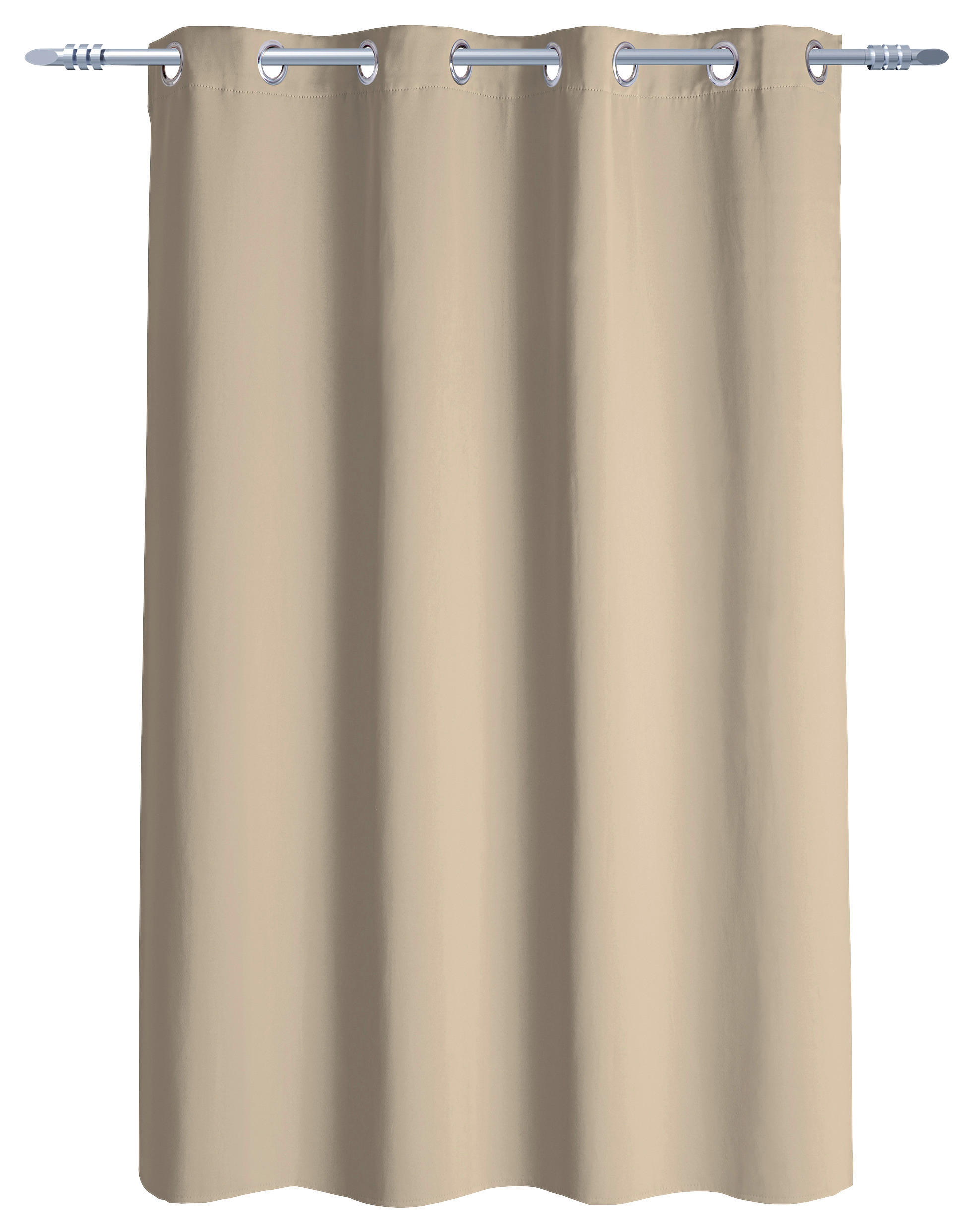 Ösenvorhang Verona sand B/L: ca. 140x145 cm Verona - sand (140,00/145,00cm)