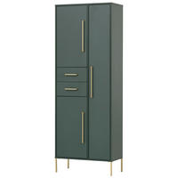 Hochschrank Kent waldgrün B/H/T: ca. 67,1x183,4x33,1 cm Kent - waldgrün (67,10/183,40/33,10cm) - Möbelpartner