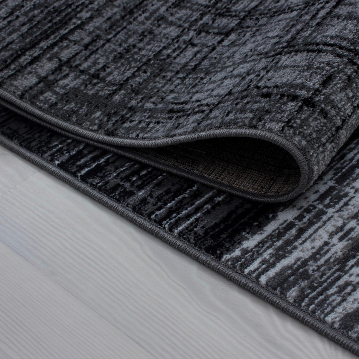 Ayyildiz Teppich PLUS schwarz B/L: ca. 120x170 cm PLUS - schwarz (120,00/170,00cm) - Ayyildiz