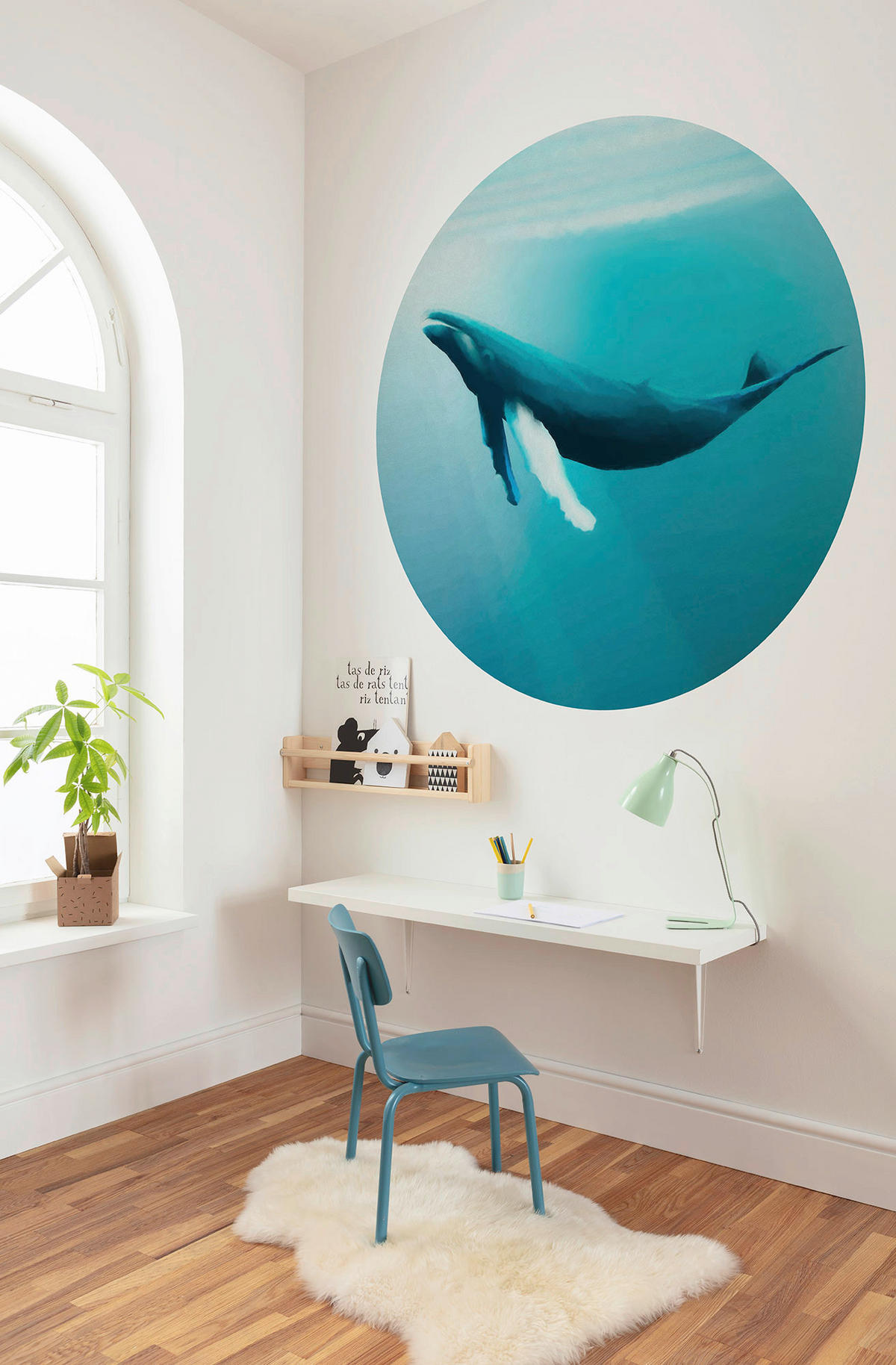 Komar Fototapete Whale Watching D: ca. 125 cm Whale Watching - (125,00cm) - Komar
