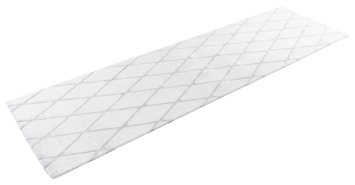 360Living Teppich Vivica creme B/L: ca. 80x250 cm Vivica - weiß/creme (80,00/250,00cm) - 360Living