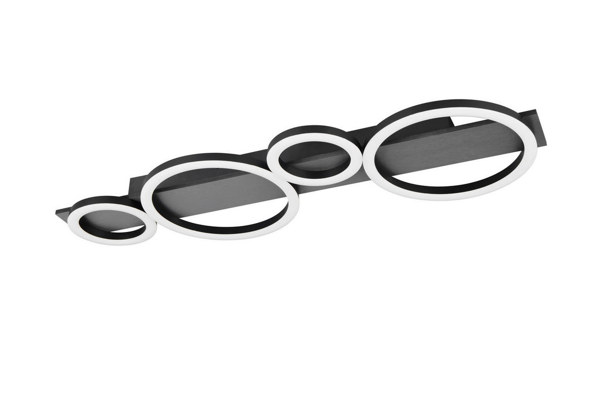 Reality LED Deckenleuchte LUMOS Alu Metall B/H/T: ca. 72x5,8x23 cm 1 Brennstellen Lumos - Alu (72,00/5,80/23,00cm) - Reality